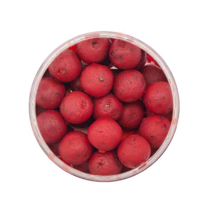 Купить Купить Насадочные бойлы MINENKO STRAWBERRY 20мм (варёные в дипе)
