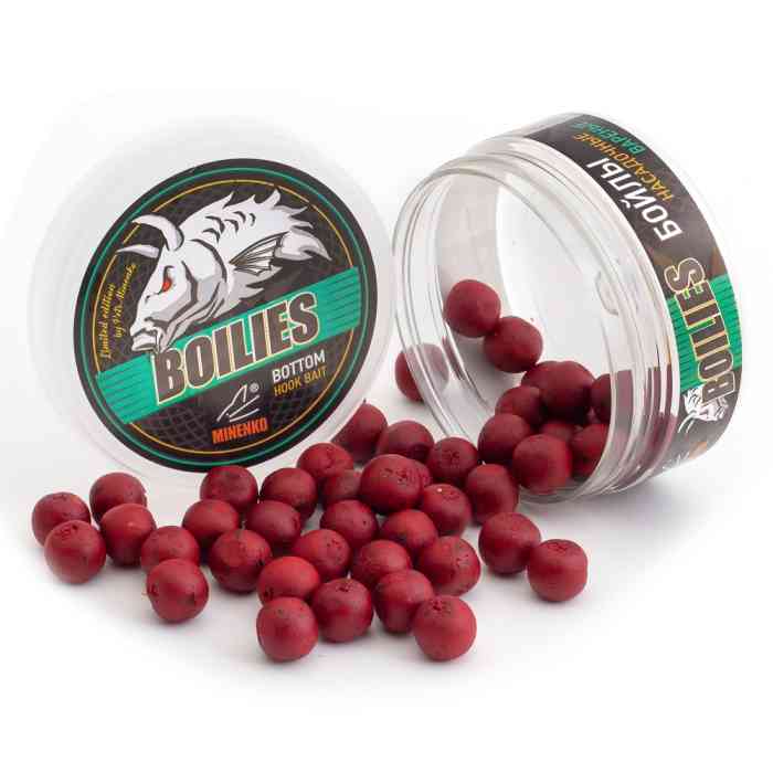 Насадочные бойлы MINENKO BF HOT DEMON 14мм (варёные)