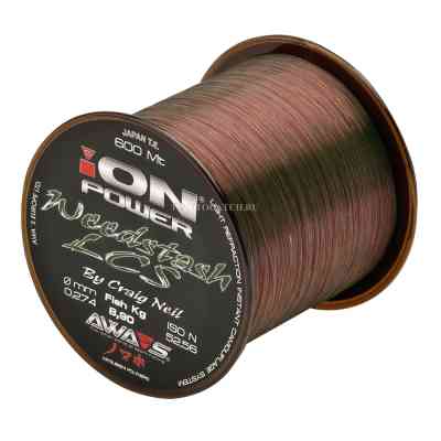 Леска карповая Awa'S ION POWER WEEDSTASH LCS 0.274мм