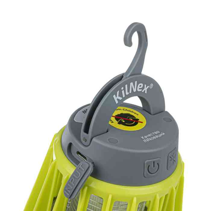 Фонарь для кемпинга KILNEX 2600 MAH (IP 67) + защита от комаров