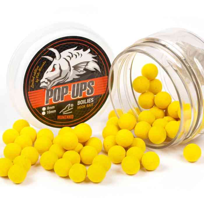 Бойлы плавающие MINENKO HONEY (Fluo) Pop-Up 10мм