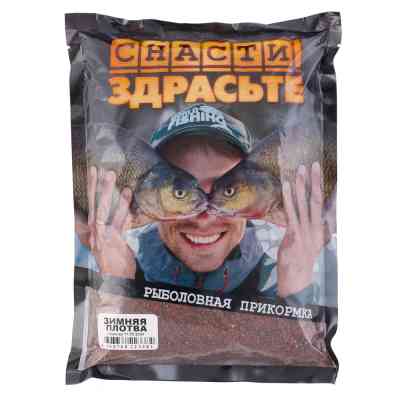 Прикормка зимняя «СНАСТИ ЗДРАСЬТЕ!» Плотва
